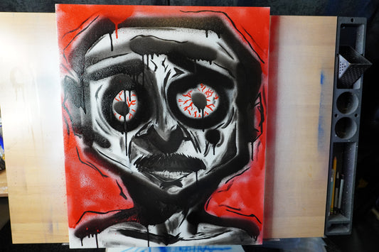 “Hector Volderbolt” Painting By Jimon 20” x 24” No Frame