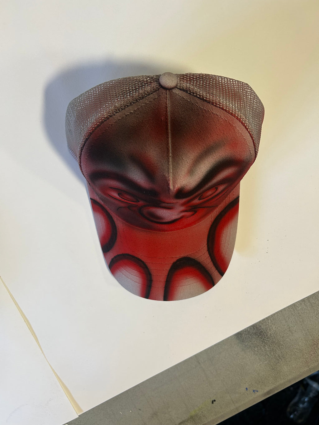 Custom Airbrush Trucker Cap