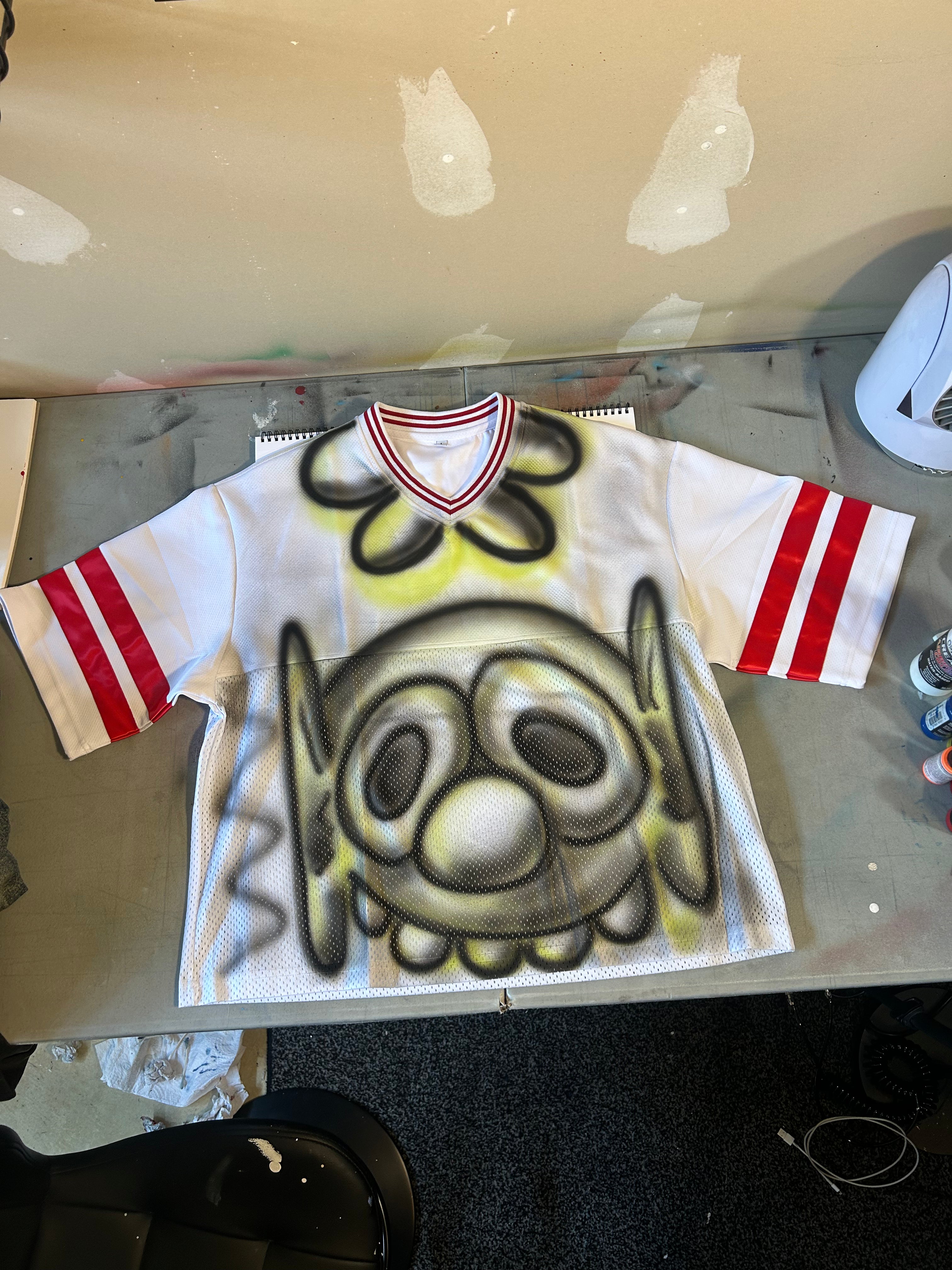 “United Front” Custom Airbrush Jersey (See Description)