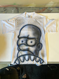 “Homer Hey Now” Custom Airbrush T-Shirt